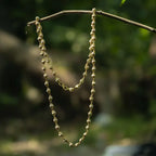 Golden Plated Radha Vallabha Tulshi Necklace